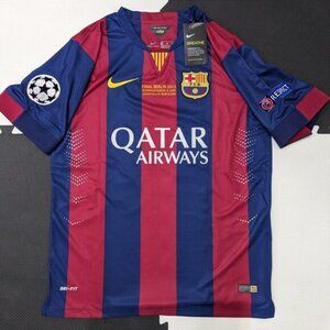 Neymar JR Barcelona 2014/15 Champions League Nike Retro Jersey